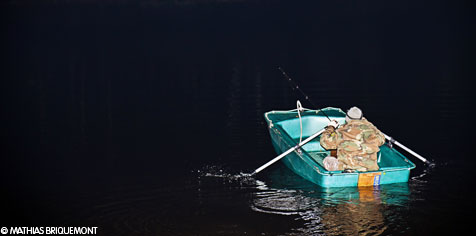 Pêche nocturne de la carpe - Lac de la Vierre à Suxy